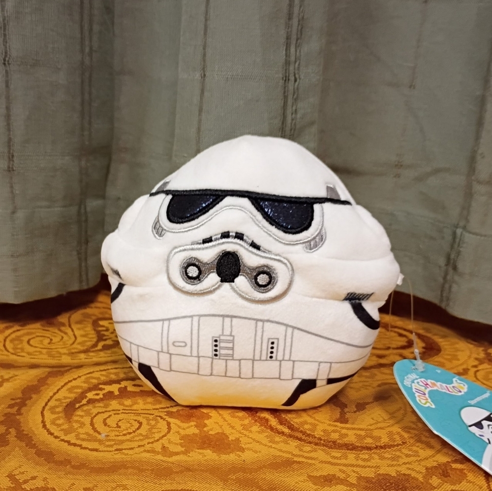 NWT 2025 Original Squishmallows Star Wars Stormtrooper 5"